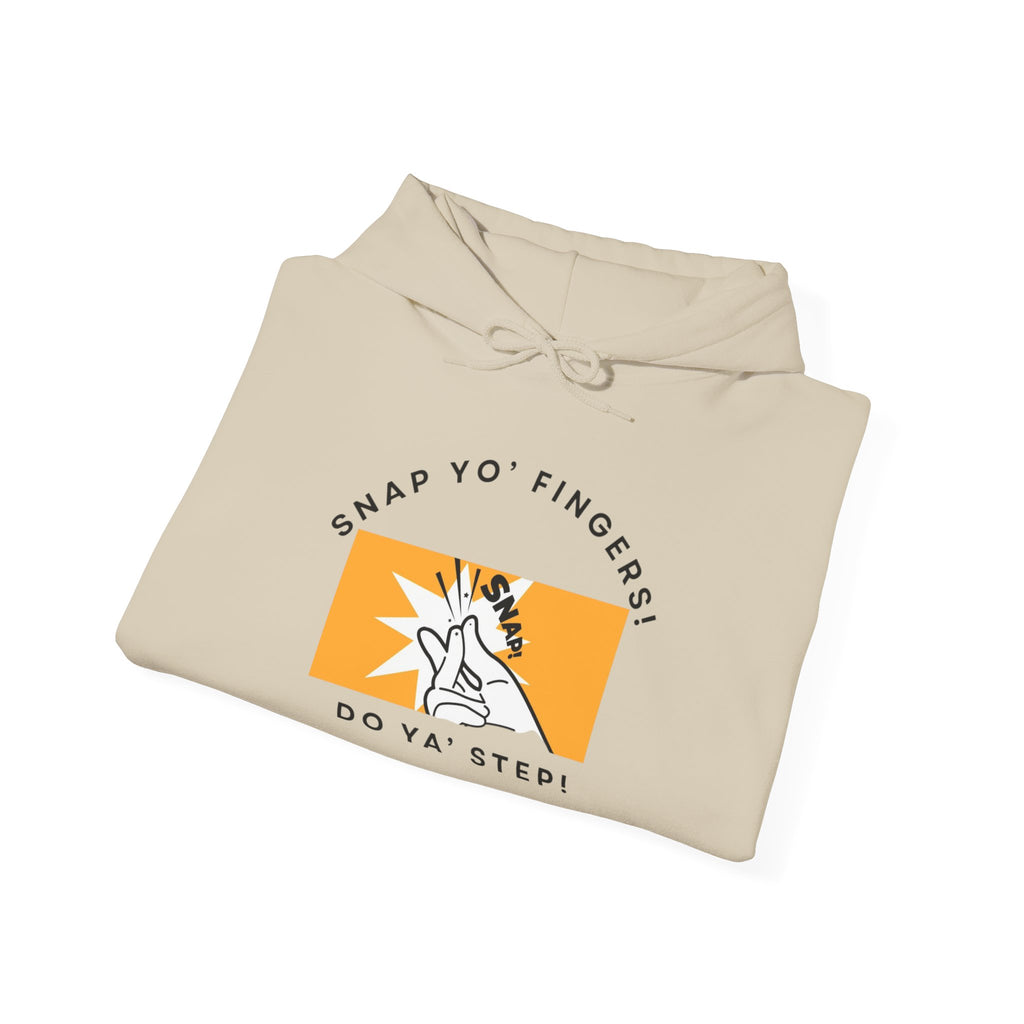 Hoodie — "Snap fingers" with QR Code Back